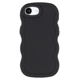 iPhone 17e / 16e EIDERWOOD Flexible Plastic Wavy Case - Black