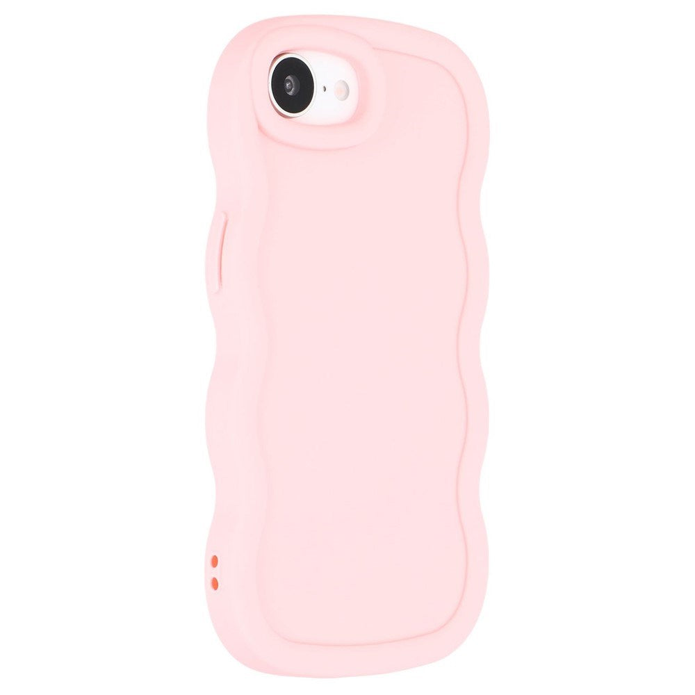 iPhone 17e / 16e EIDERWOOD Flexible Plastic Wavy Case - Light Pink