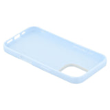 EIDERWOOD IPhone 16 Pro Flexible Plastic Case with Glitter - Light Blue