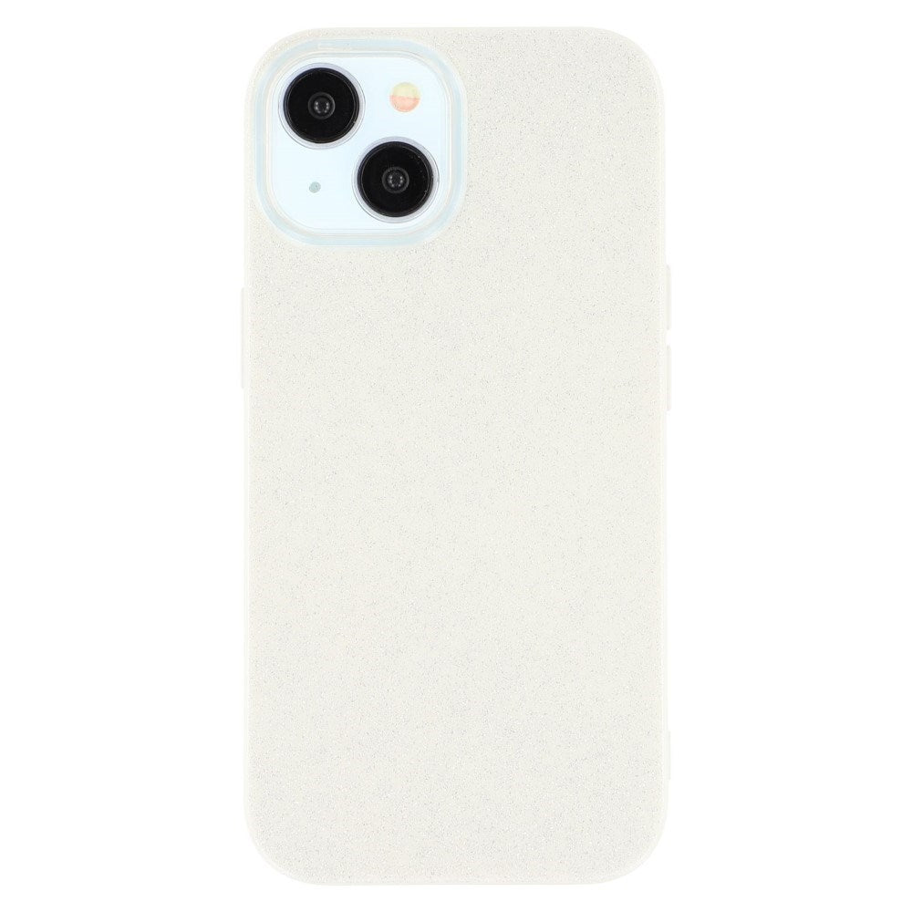 EIDERWOOD iPhone 14 / 13 Flexible Plastic Case with Glitter - White