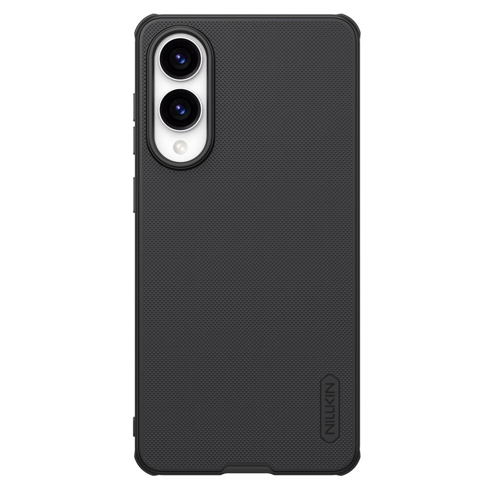 EIDERWOOD Samsung Galaxy S25 Edge Hybrid Plastic Back Case - Black