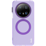 IMAK Huawei Mate 70 Pro+ / 70 Pro Hybrid Plastic Case - MagSafe Compatible - Transparent / Purple