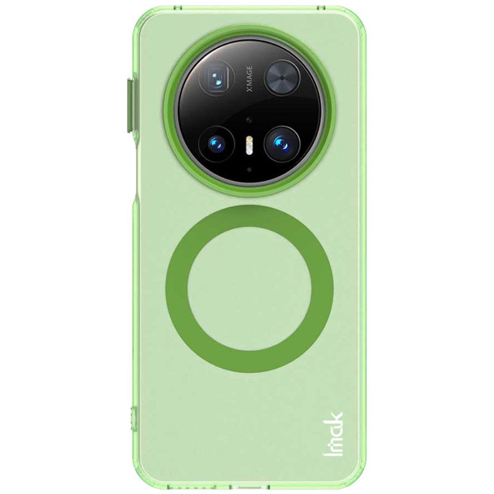 IMAK Huawei Mate 70 Pro+ / 70 Pro Hybrid Plastic Case - MagSafe Compatible - Transparent / Green