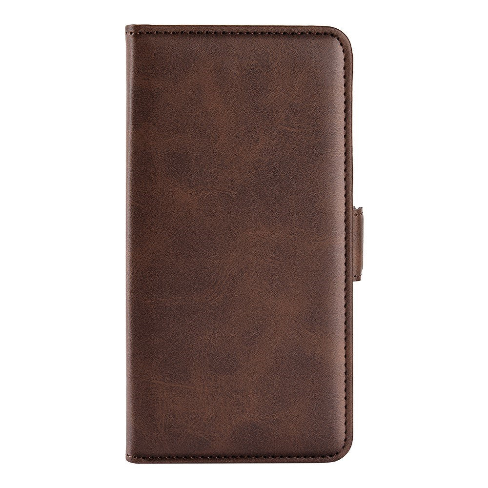 EIDERWOOD Nothing Phone (3a) Faux Leather Flip Case with Wallet & Stand Function - Brown