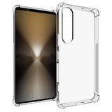 EIDERWOOD Sony Xperia 1 VII Plastic Case with Shock Absorbing Corners - Transparent