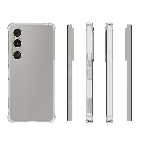 EIDERWOOD Sony Xperia 1 VII Plastic Case with Shock Absorbing Corners - Transparent