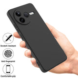 Xiaomi Poco F7 Pro EIDERWOOD Silicone Case with Strap - Black