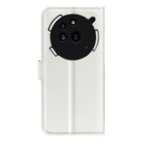 EIDERWOOD Nothing Phone (3a) Pro Faux Leather Flip Case with Cardholder & Stand Function - White