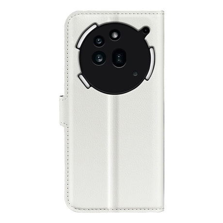 EIDERWOOD Nothing Phone (3a) Pro Faux Leather Flip Case with Cardholder & Stand Function - White