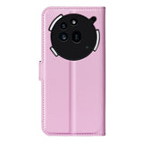 EIDERWOOD Nothing Phone (3a) Pro Faux Leather Flip Case with Cardholder & Stand Function - Pink