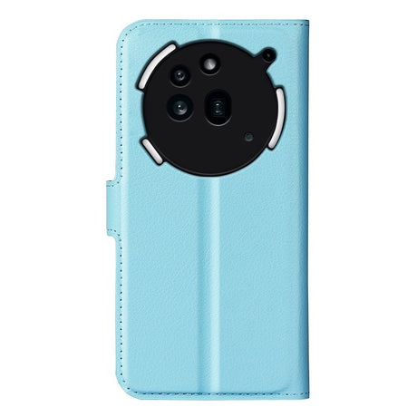 EIDERWOOD Nothing Phone (3a) Pro Faux Leather Flip Case with Cardholder & Stand Function - Blue
