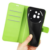 EIDERWOOD Nothing Phone (3a) Pro Faux Leather Flip Case with Cardholder & Stand Function - Green