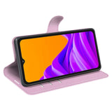 EIDERWOOD Samsung Galaxy Xcover 7 Pro Faux Leather Flip Case with Cardholder & Stand Function - Pink