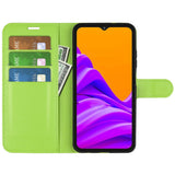 EIDERWOOD Samsung Galaxy Xcover 7 Pro Faux Leather Flip Case with Cardholder & Stand Function - Green
