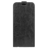 EIDERWOOD Samsung Galaxy Xcover 7 Pro Vertical Faux Leather Flip Case with Card Holder - Black