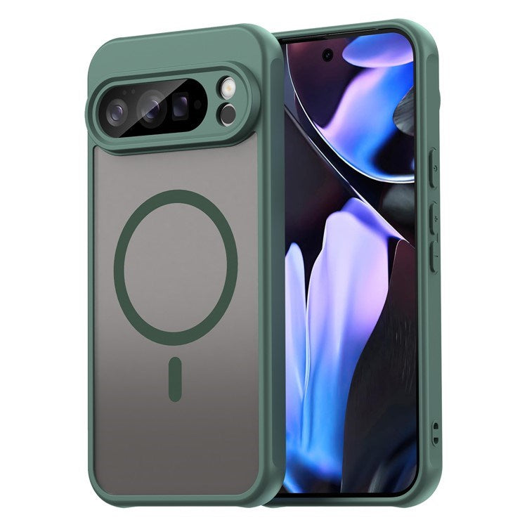 EIDERWOOD Google Pixel 10 Pro XL Hybrid Plastic Case - MagSafe Compatible - Green