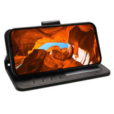 EIDERWOOD Xiaomi 15 Ultra Imitated Leather Flip Case - Black