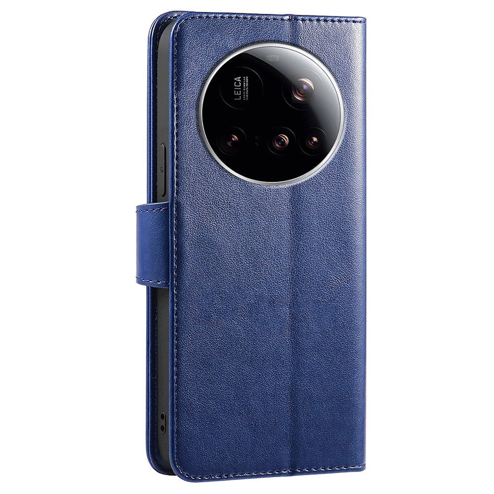 EIDERWOOD Xiaomi 15 Ultra Imitated Leather Flip Case - Blue