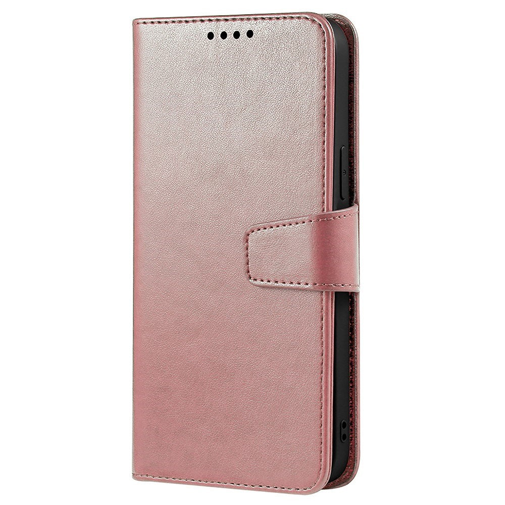 EIDERWOOD Xiaomi 15 Ultra Imitated Leather Flip Case - Rose Gold