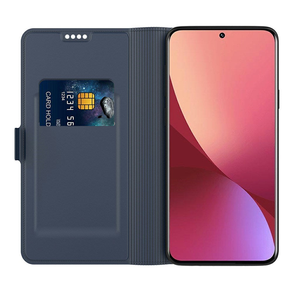 Xiaomi Poco F7 Ultra EIDERWOOD Faux Leather Flip Case with Card Holder & Stand Function – Blue
