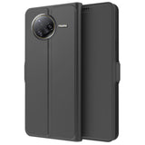 Xiaomi Poco F7 Ultra EIDERWOOD Faux Leather Flip Case with Card Holder & Stand Function – Black
