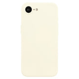 iPhone 16e Protection Set with Flexible Plastic Case & Screen Protector - White