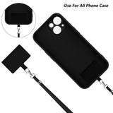 iPhone 16e Set with Flexible Plastic Case - Screen Protector - Lanyard - White