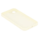 iPhone 16e Set with Flexible Plastic Case - Screen Protector - Lanyard - White