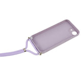 iPhone 17e / 16e EIDERWOOD Lined Flexible Plastic Case w. Strap - Purple