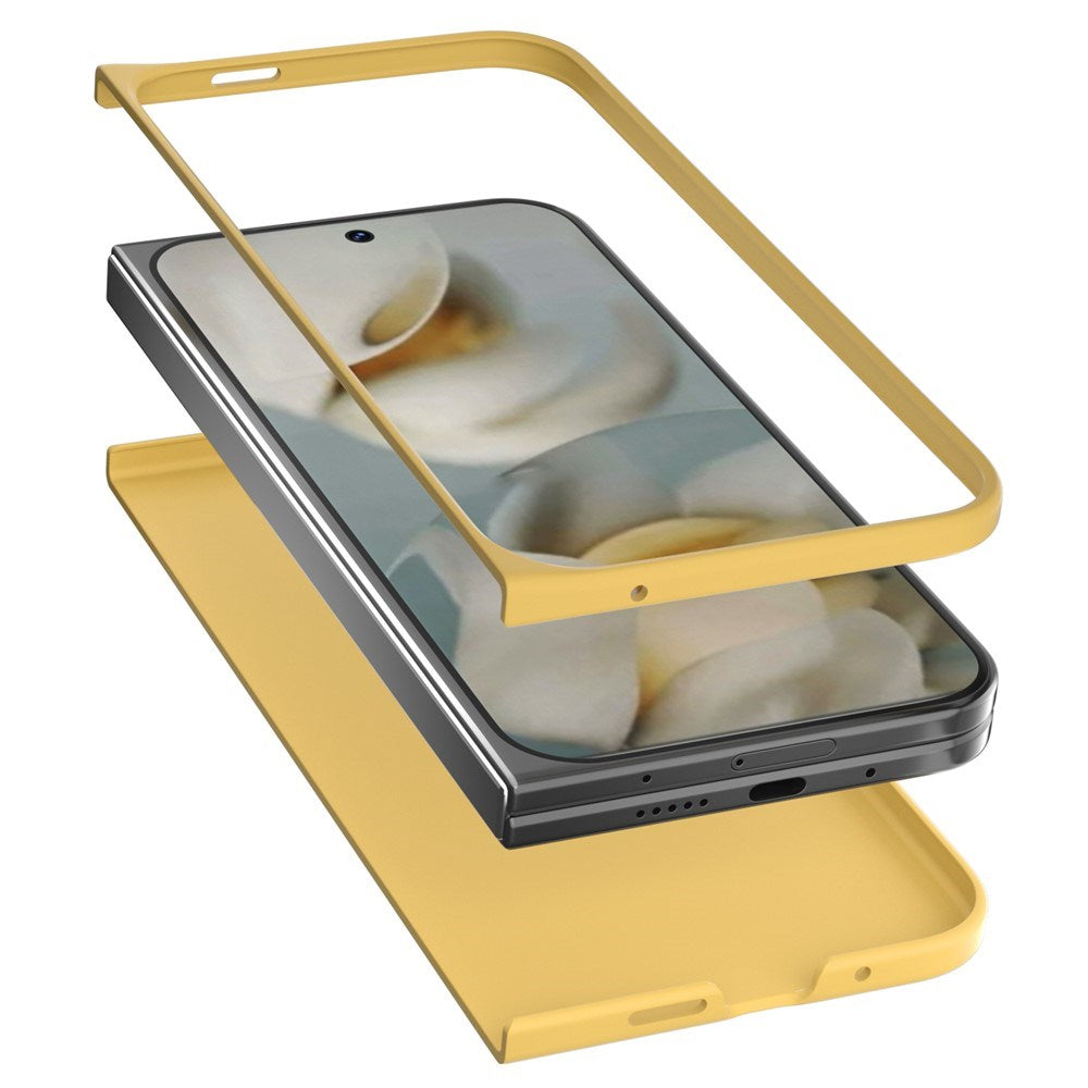 EIDERWOOD Google Pixel 10 Pro Fold Matte Hard Plastic Case - Yellow