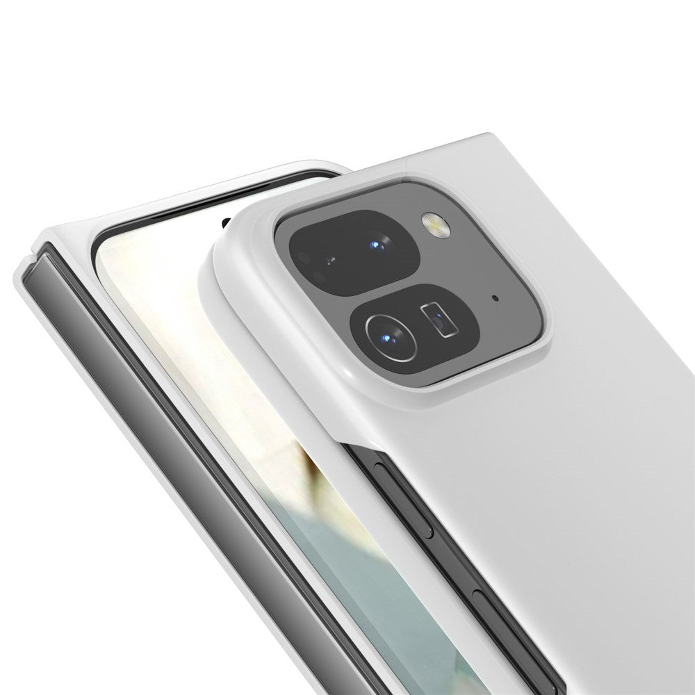 EIDERWOOD Google Pixel 10 Pro Fold Matte Hard Plastic Case - White