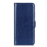 EIDERWOOD Motorola Edge 60 Fusion Faux Leather Flip Case with Cardholder & Stand Function - Blue