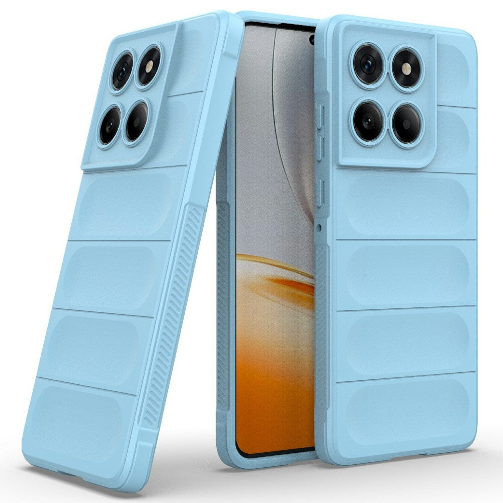 EIDERWOOD Motorola Edge 60 Fusion Flexible Plastic Case - Light Blue