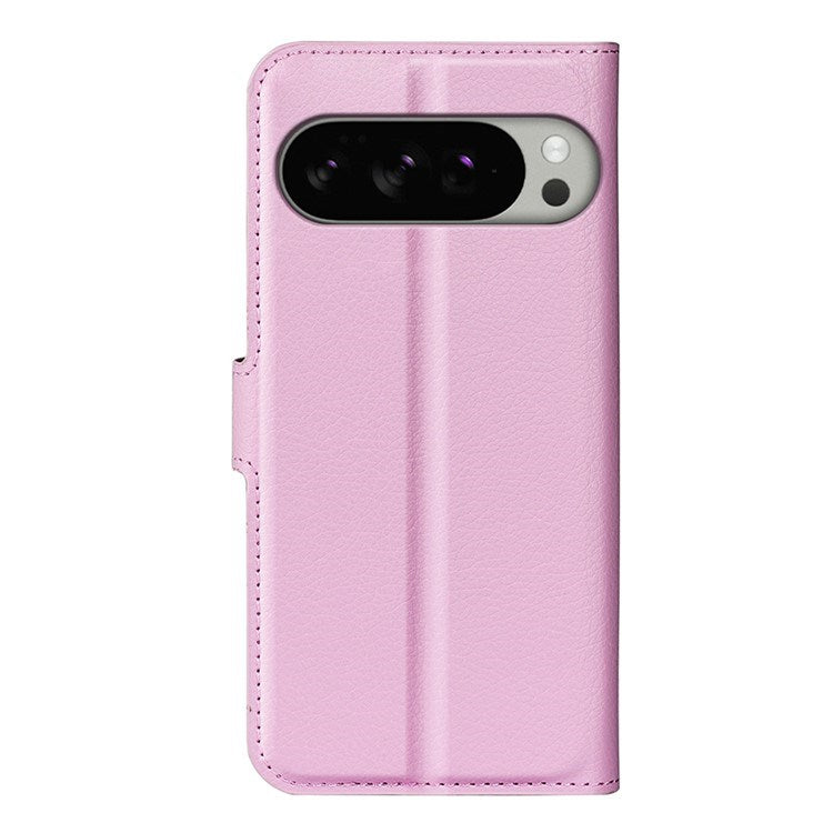 EIDERWOOD Google Pixel 10 Pro XL Faux Leather Flip Case with Cardholder & Stand Function - Pink