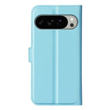 EIDERWOOD Google Pixel 10 Pro XL Faux Leather Flip Case with Cardholder & Stand Function - Blue