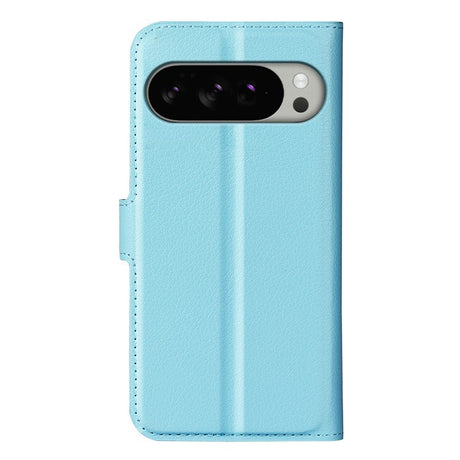 EIDERWOOD Google Pixel 10 Pro XL Faux Leather Flip Case with Cardholder & Stand Function - Blue