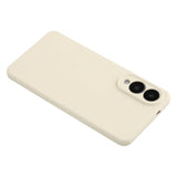 EIDERWOOD Samsung Galaxy S25 Edge Lined Flexible Plastic Case - Beige