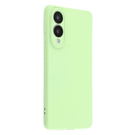 EIDERWOOD Samsung Galaxy S25 Edge Lined Flexible Plastic Case - Light Green