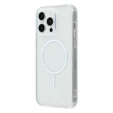 iPhone 15 Pro Max EIDERWOOD Hybrid Plastic Case - MagSafe Compatible - Transparent / White