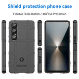EIDERWOOD Sony Xperia 1 VII Rugged Shield Craftsman Case - Black