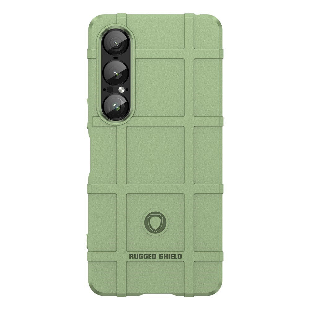 EIDERWOOD Sony Xperia 1 VII Rugged Shield Craftsman Case - Green