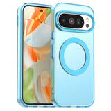 EIDERWOOD Google Pixel 10 / 10 Pro Hybrid Plastic Case - MagSafe Compatible - Transparent / Blue