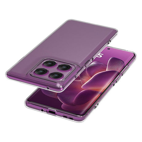 EIDERWOOD Motorola Edge 60 Pro Fusion Case - Flexible Plastic - Transparent
