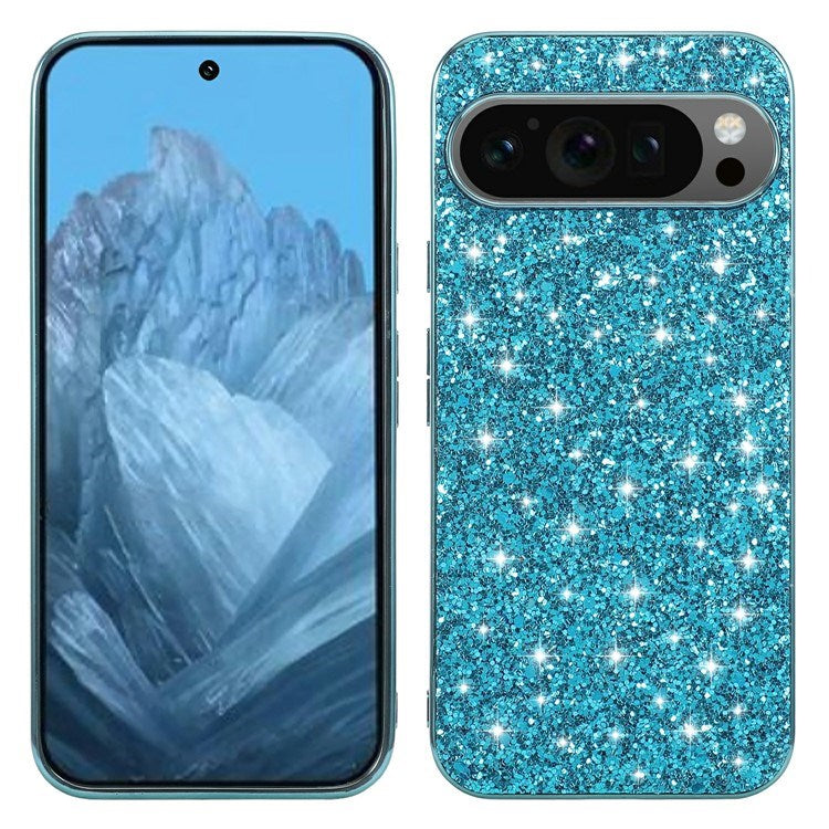EIDERWOOD Google Pixel 10 / 10 Pro Glitter Case - Blue