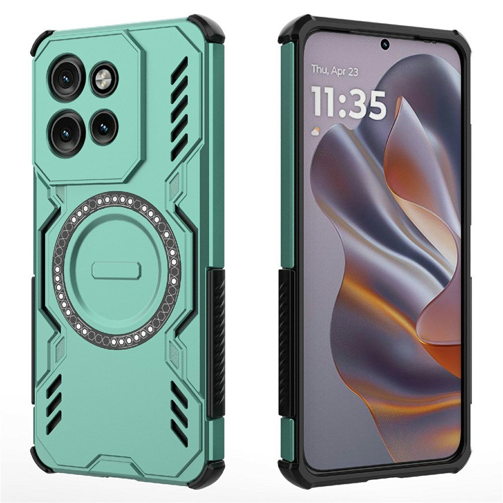 Motorola Edge 60 Neo / Edge 50 Neo / ThinkPhone 25 EIDERWOOD Tough Case - MagSafe Compatible - Green