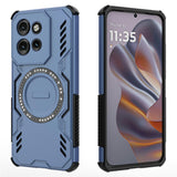 Motorola Edge 60 Neo / Edge 50 Neo / ThinkPhone 25 EIDERWOOD Tough Case - MagSafe Compatible - Blue