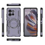 Motorola Edge 60 Neo / Edge 50 Neo / ThinkPhone 25 EIDERWOOD Tough Case - MagSafe Compatible - Purple