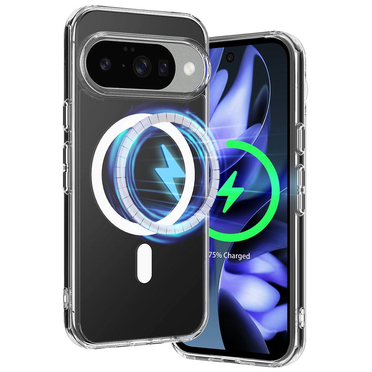 EIDERWOOD Google Pixel 10 Hybrid Plastic Case - MagSafe Compatible - Transparent