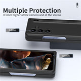 EIDERWOOD Samsung Galaxy Z Fold7 Hard Plastic Case with Stylus - Black