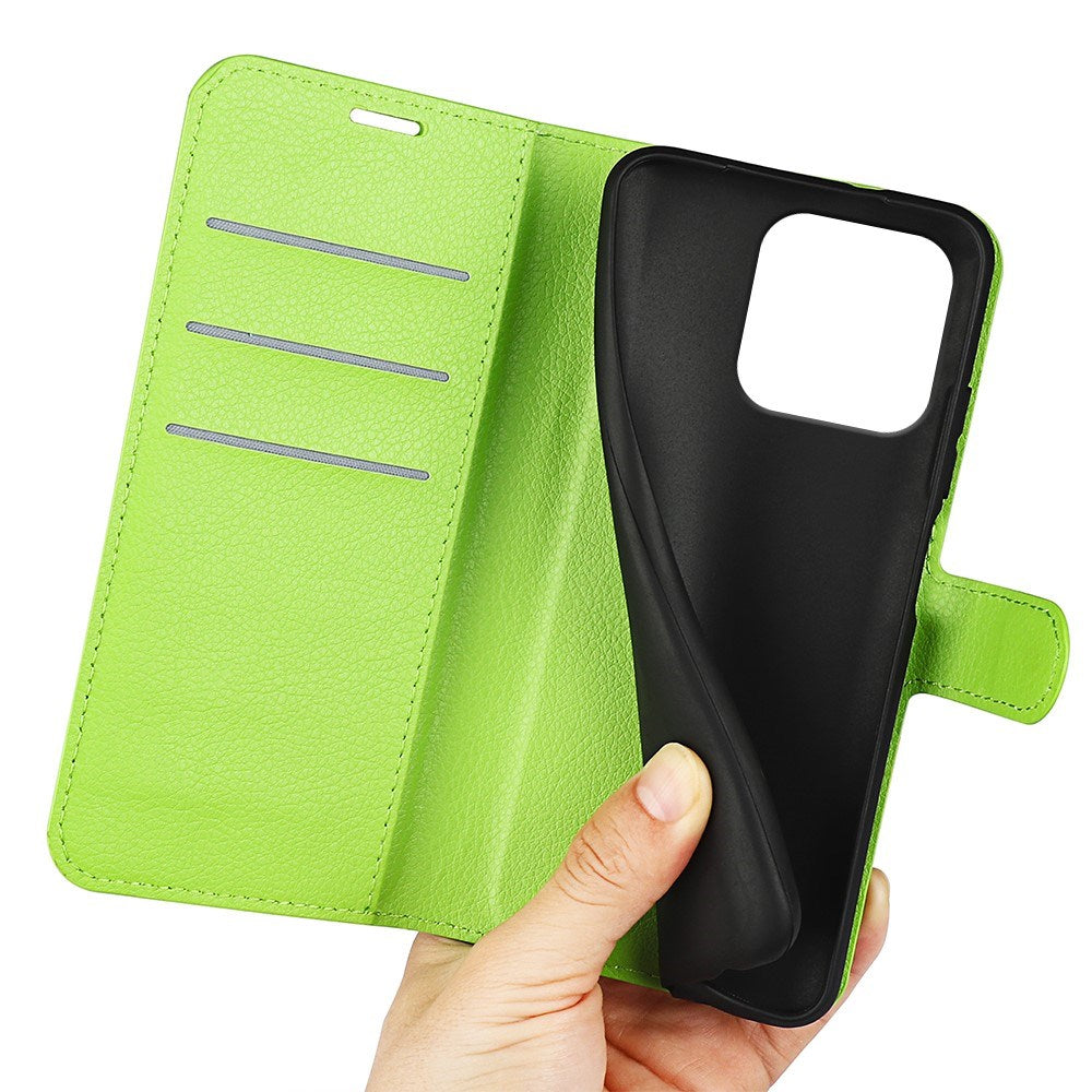 Motorola Moto G Stylus 5G (2025) EIDERWOOD Leather Flip Case with Cardholder & Stand Function - Green